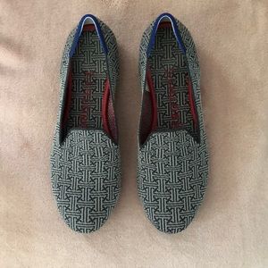 Rothy’s Size 7 Retired Charcoal Grid Loafer